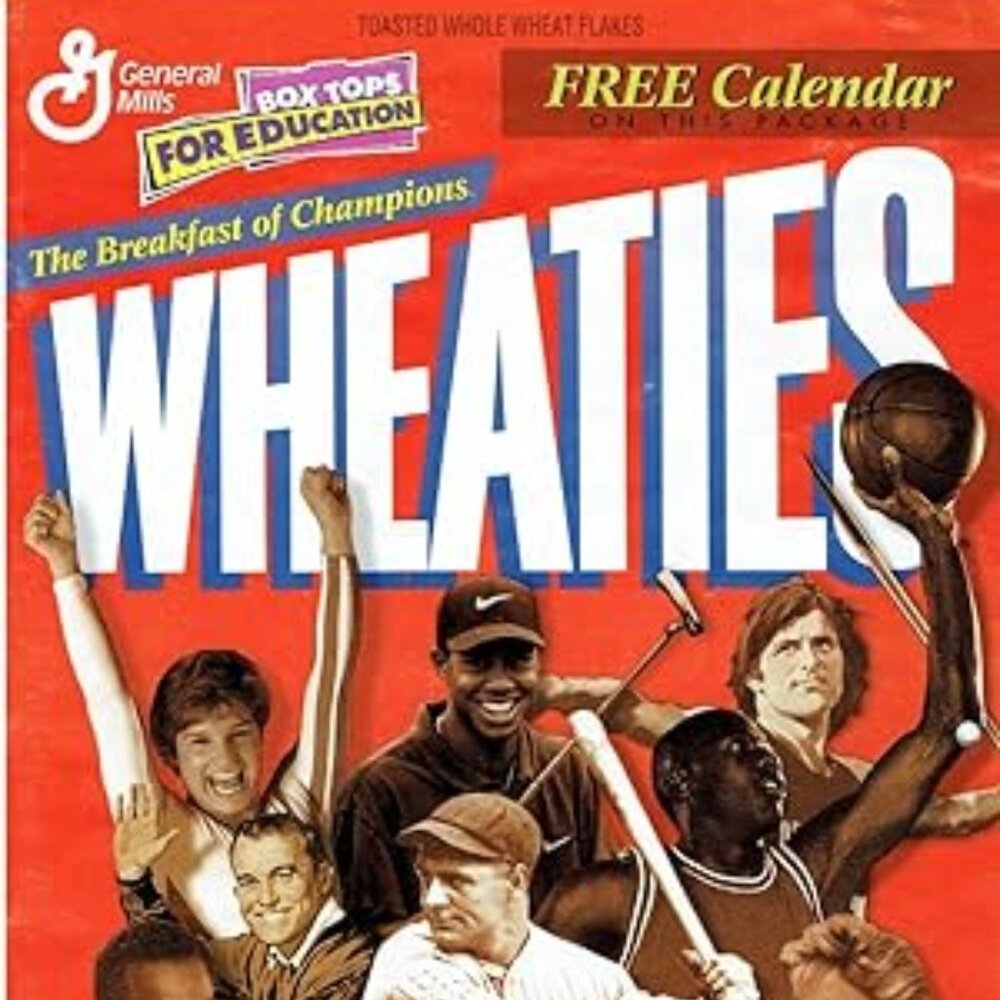 75 Years of "WHEATIES" Champions (1924-1999) Wrapped & Unopened w/ FREE Calendar